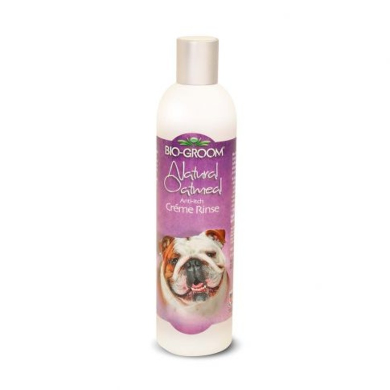Biogroom Natural Oatmeal Anti-Itch Creme Rinse Dog Conditioner – 355 ml