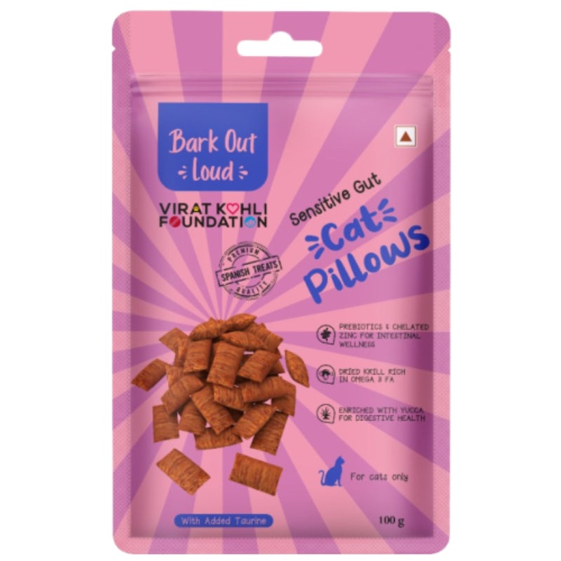 Bark Out Loud By Vivaldis Dog Treats – Cat Pillow’s Sensitive Gut Treats (100g)