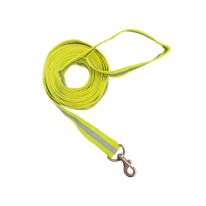 Furbuddies Leash For Dogs – Dual SIde Reflective Long Line – Green Neon (20ft)