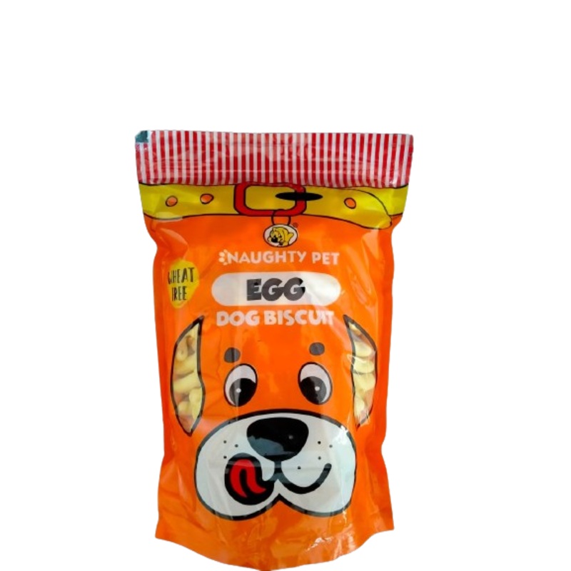 Naughty Pet Dog Treats – Egg Biscuit (550g)