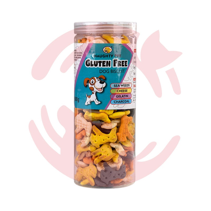 Naughty Pet Dog Treats – Gluten-Free Biscuits (Non-Veg) (500g)