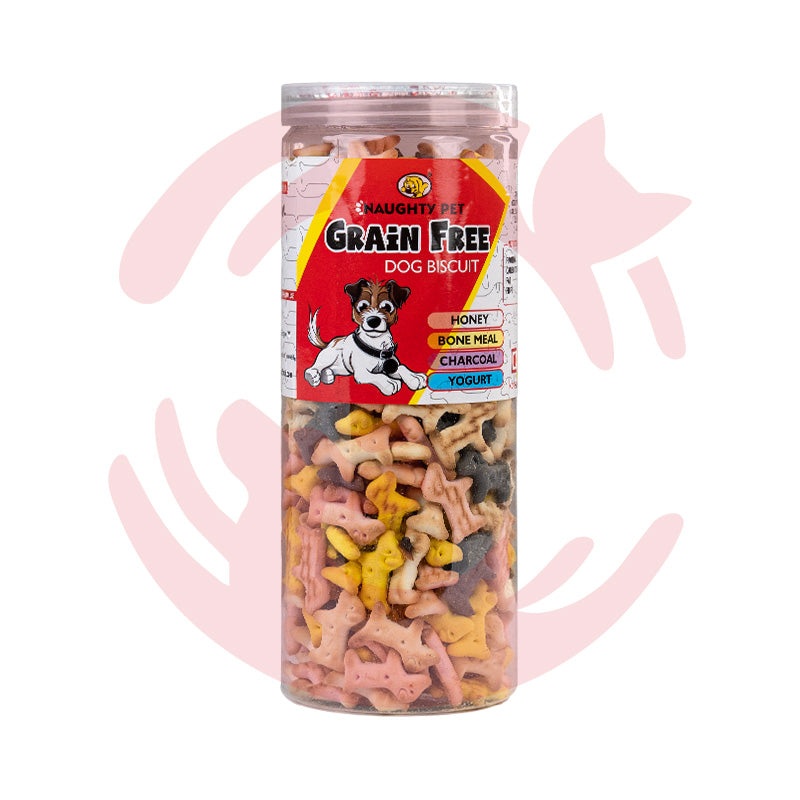 Naughty Pet Dog Treats – Grain-Free Biscuits (Non-Veg) (500g)
