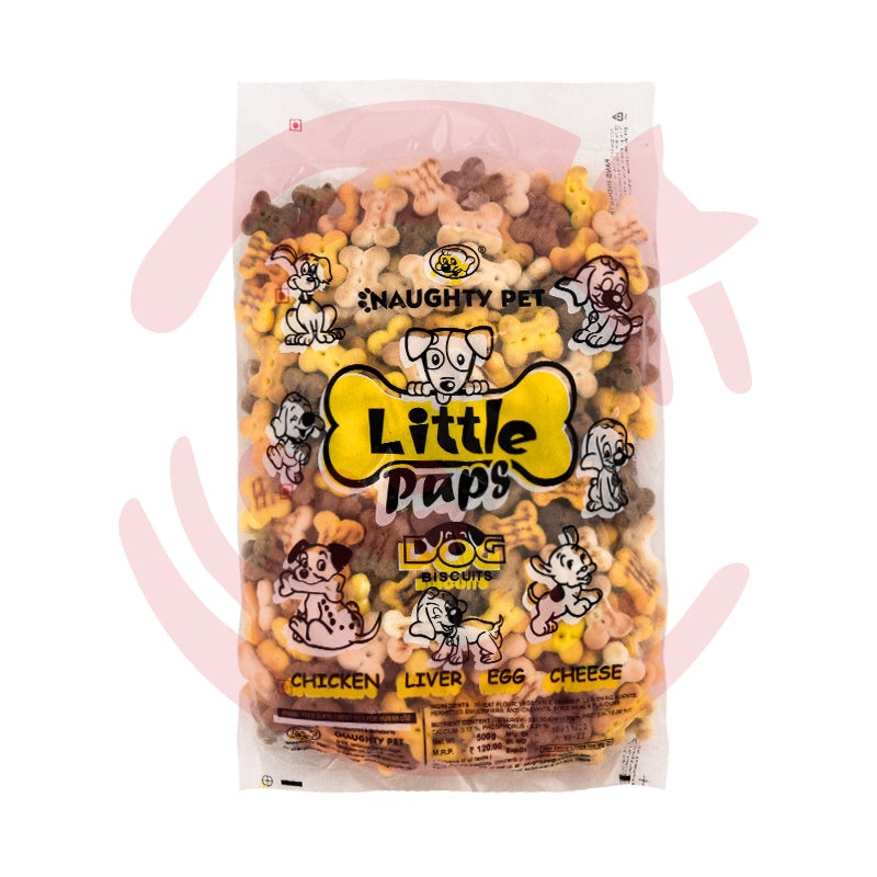 Naughty Pet Dog Treats – Little Pups (500g)