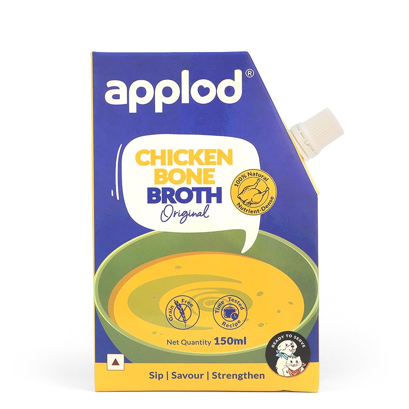 Applod Chicken Bone Broth Original for Dogs & Cats 150ml
