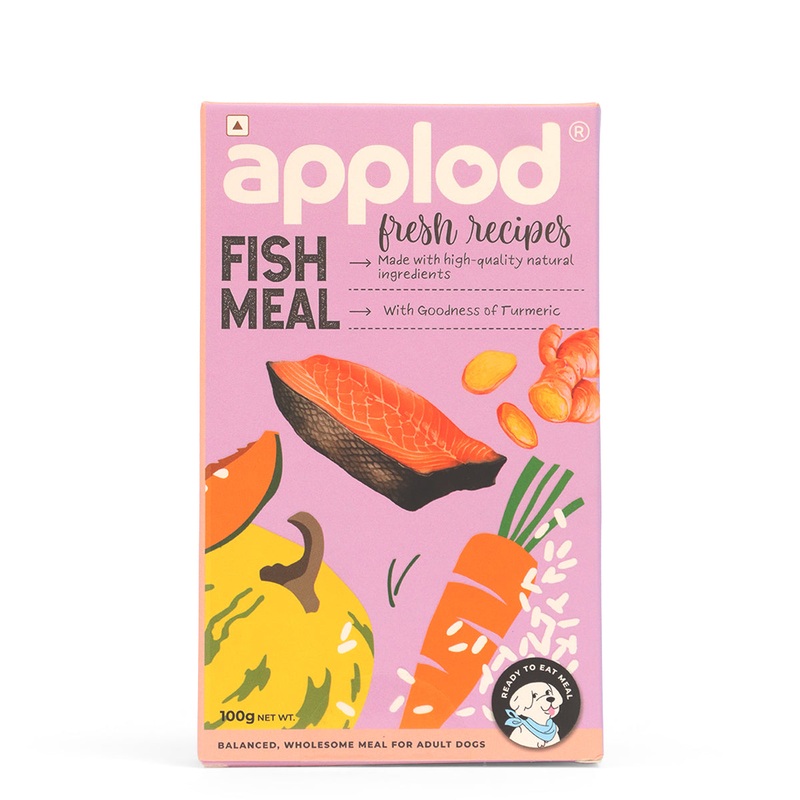 Applod Fish Meal  Fresh Dog Food  For Adult Dogs