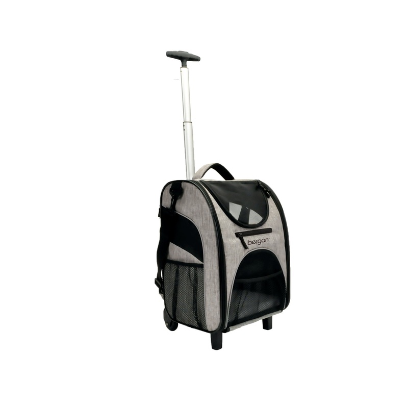 Bergan Roller Pet Carrier for Dogs and Cats