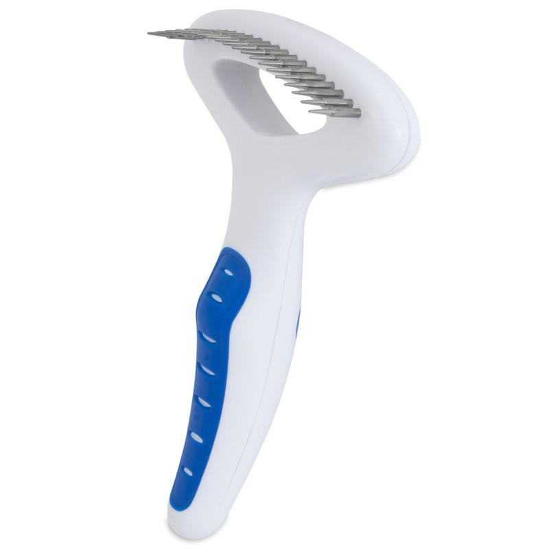 JW Gripsoft Undercoat Rake|ASSORTED COLORS|REGULAR TEETH