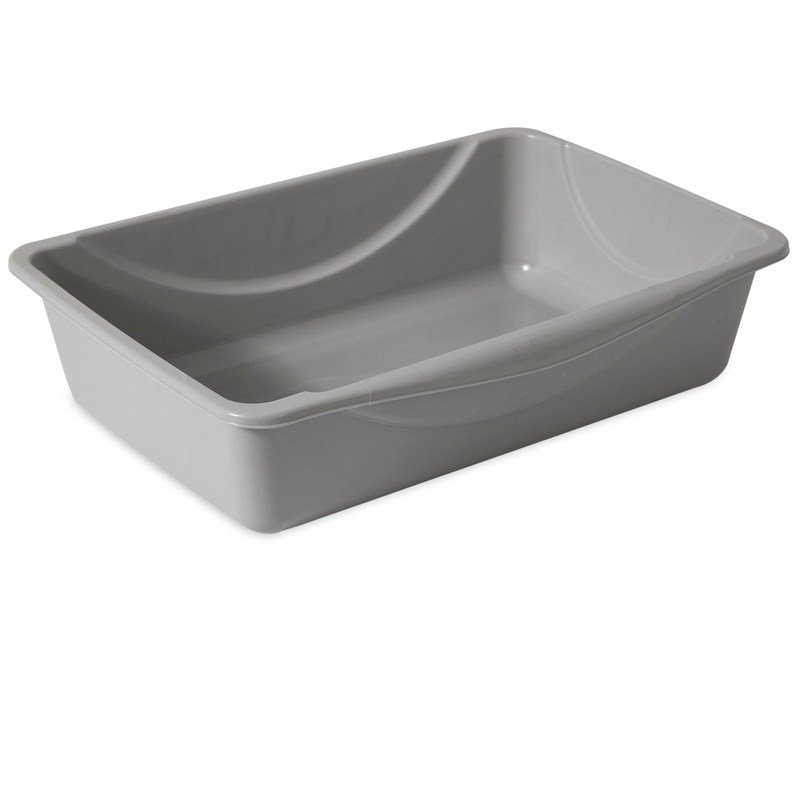 Basic Litter Box|MOUSE GRAY|SAPPHIRE BLUE|SMALL|MEDIUM|LARGE|JUMBO