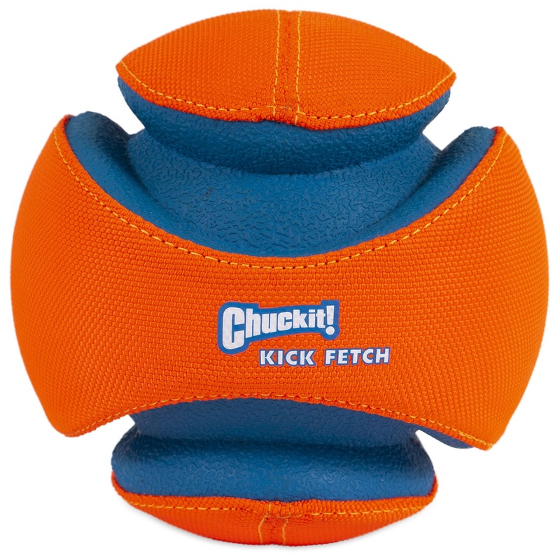 Chuckit! Kick Fetch Dog Toy|ORANGE/BLUE|LARGE|SMALL