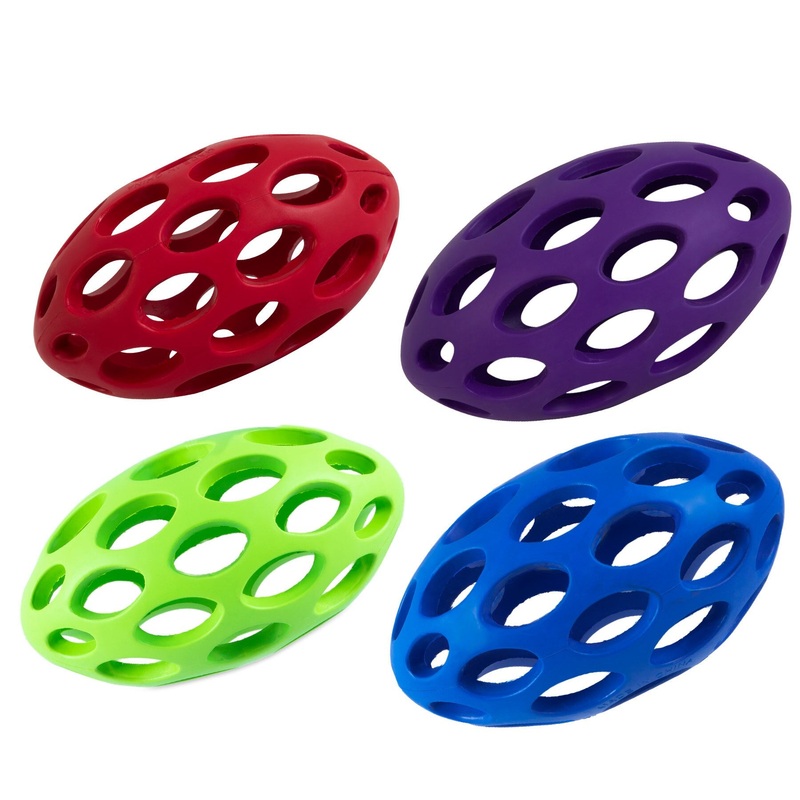 JW Hol-ee Football Dog Toy|HOL-EE FOOTBALL|MINI|SMALL|MEDIUM|LARGE