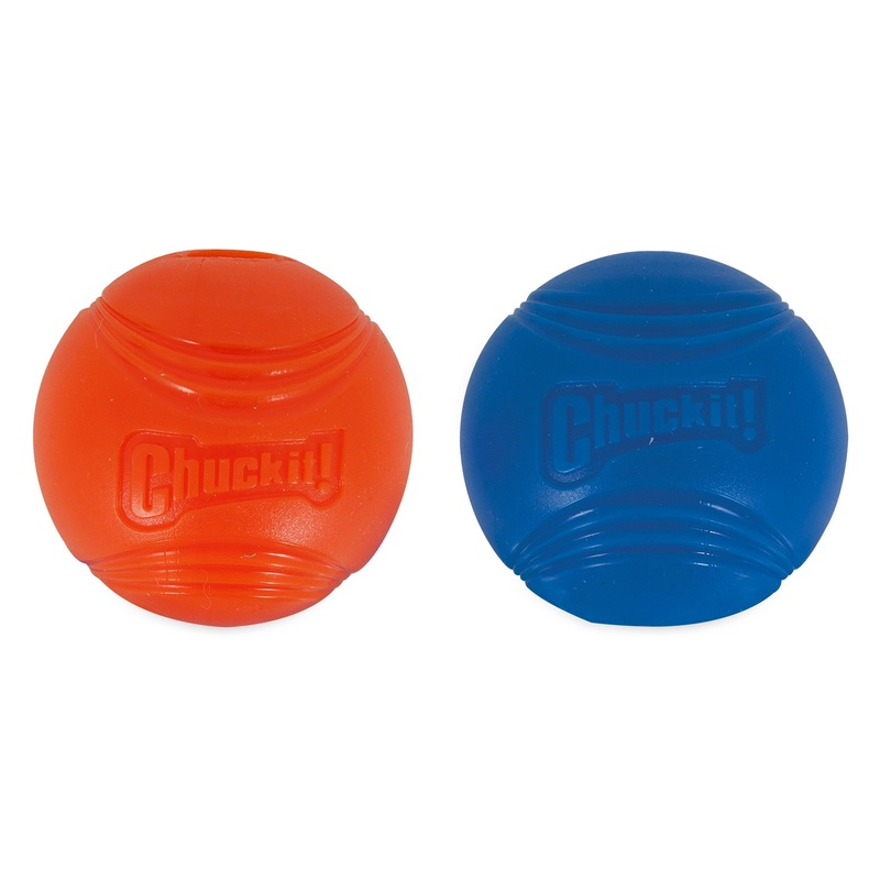 Chuckit! Strato Ball|ORANGE/BLUE|SMALL 2-PK|MEDIUM 2-PK