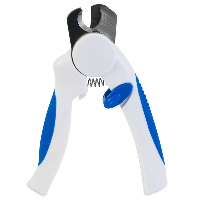JW Small Dog Nail Clippers|WHITE AND BLUE|SMALL