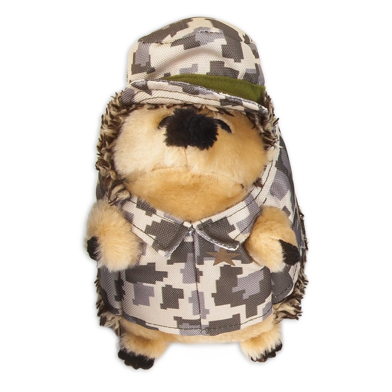 Zoobilee Army Heggie Dog Toy|ARMY|ONE SIZE