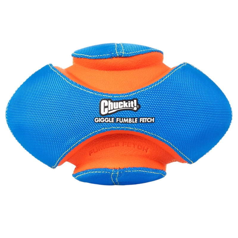 Chuckit! Giggle Fumble Fetch|BLUE ORANGE|SMALL