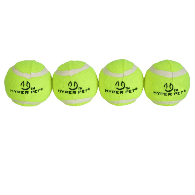Hyper Pet Tennis Balls 4 Pack|GREEN|4 PACK