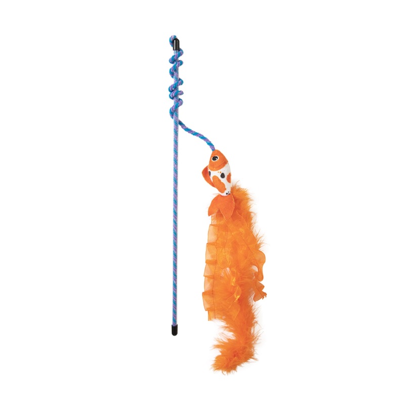 Quirky Kitty Cute Koi Wand|ORANGE|ONE SIZE