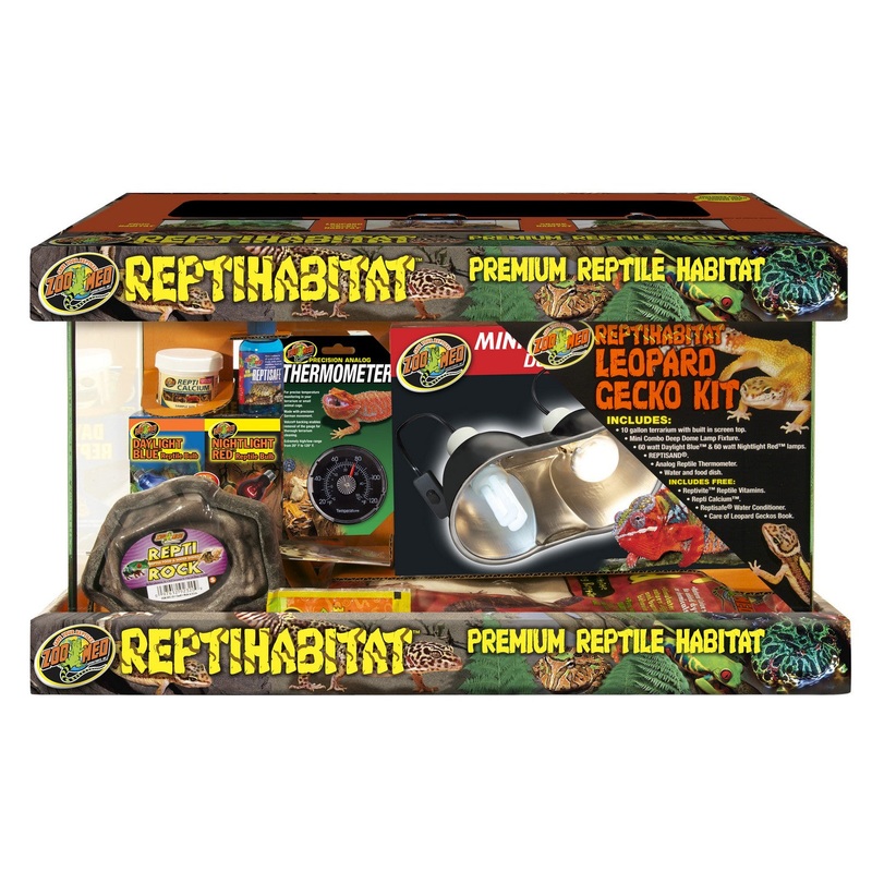 10 Gallon ReptiHabitat Leopard Gecko Kit