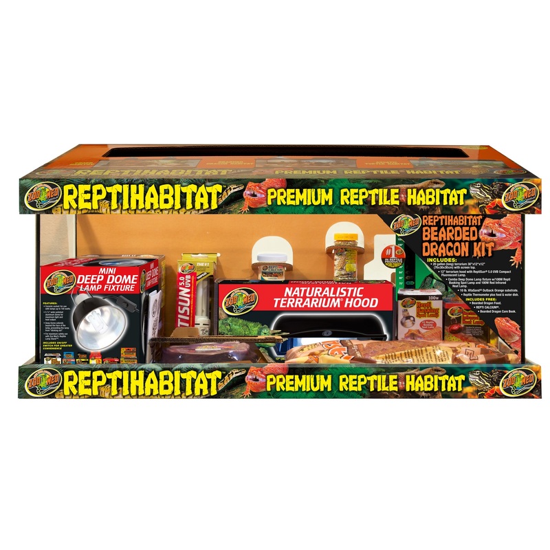 20 Gallon ReptiHabitat Bearded Dragon Kit