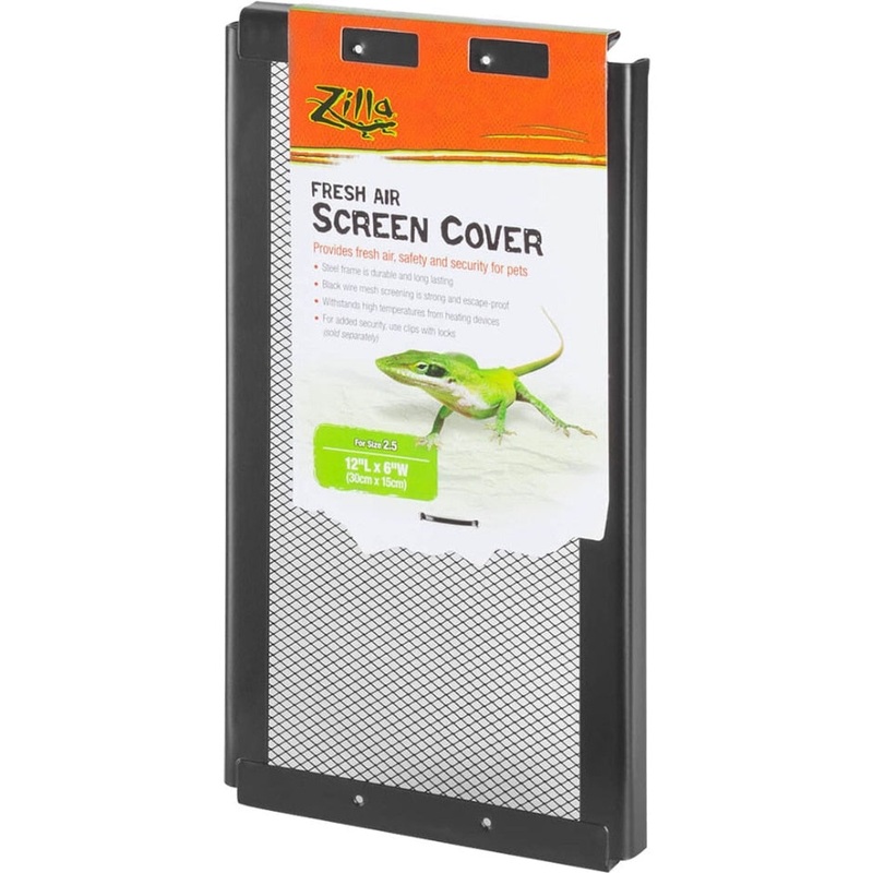 Zilla Fresh Air Screen Cover|12X6 INCH|16X8 INCH|20X10 INCH|30X12 INCH|36X12 INCH|36X18 INCH|48X13 INCH|48X18 INCH