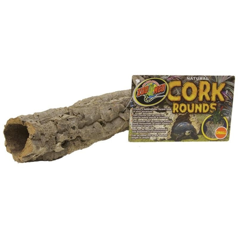 Zoo Med Natural Cork Rounds|SM|MD|LG
