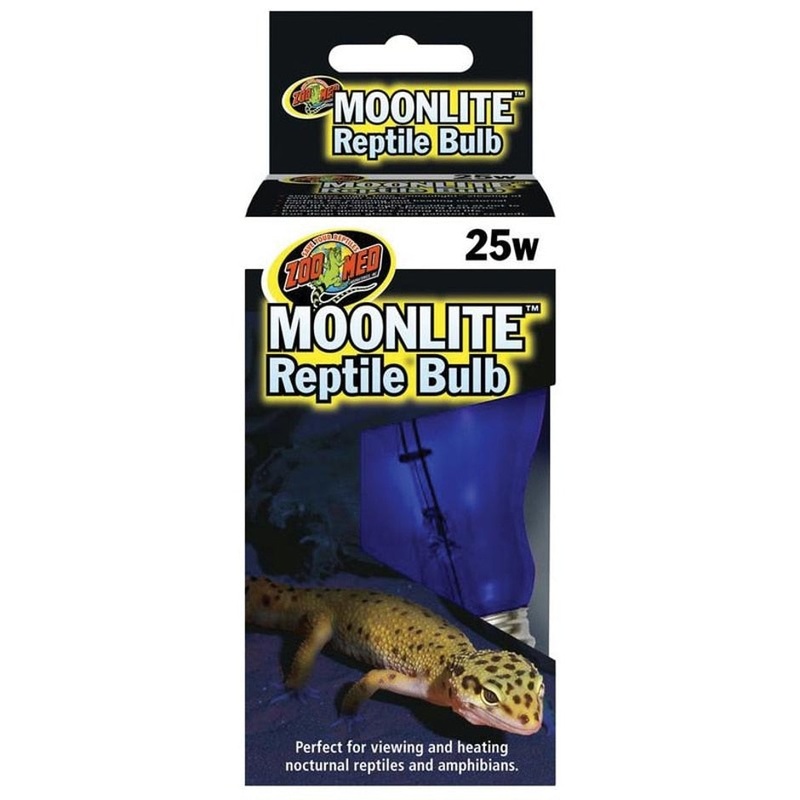 Zoo Med Moonlite Reptile Bulb|40 WATT|60 WATT|100 WATT|25 WATT