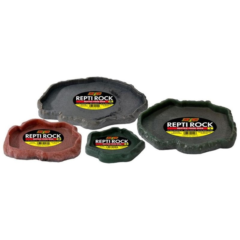 Zoo Med Repti Rock Food Dish|MD|LG|SM