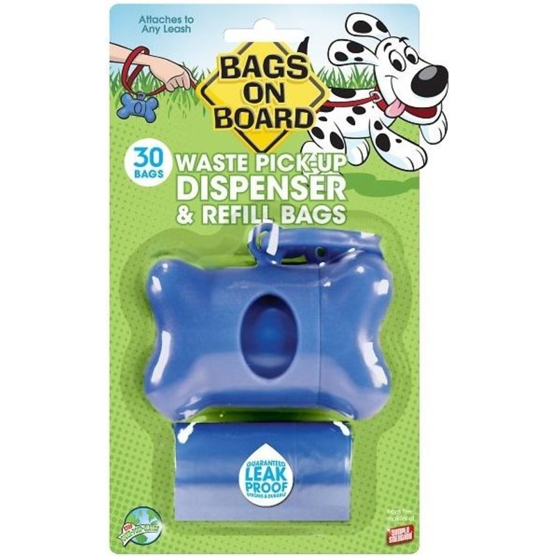 Bags on Board Blue Bone Dispenser