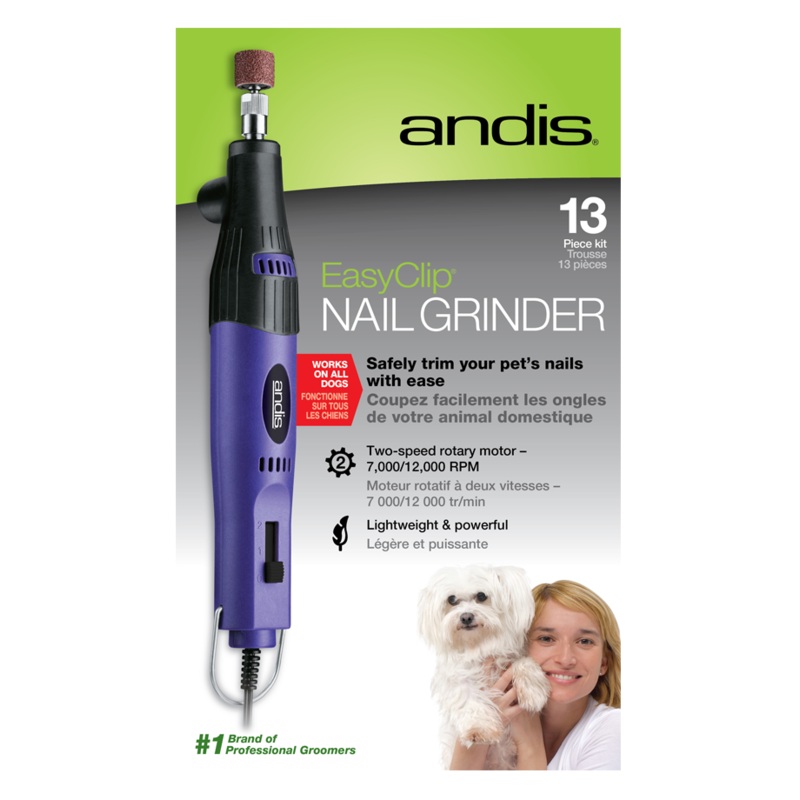 Andis Easy Clip 2-Speed Nail Grinder