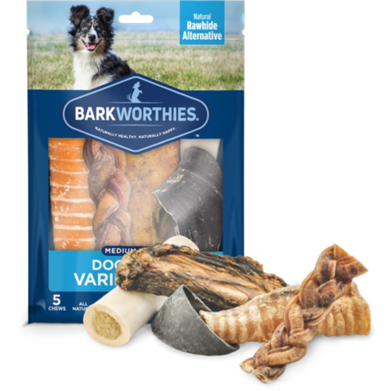 Barkworthies Medium Breed Variety Pack Dog Treats