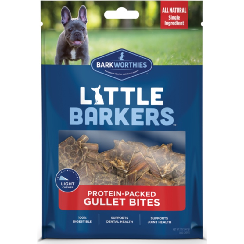 Barkworthies Little Barkers Gullet Bites Dog Treats