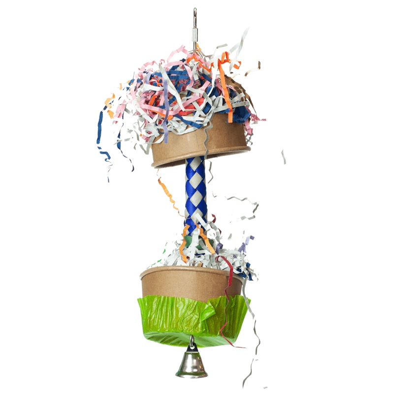 A&E Cage Foraging Cupcake Bird Toy