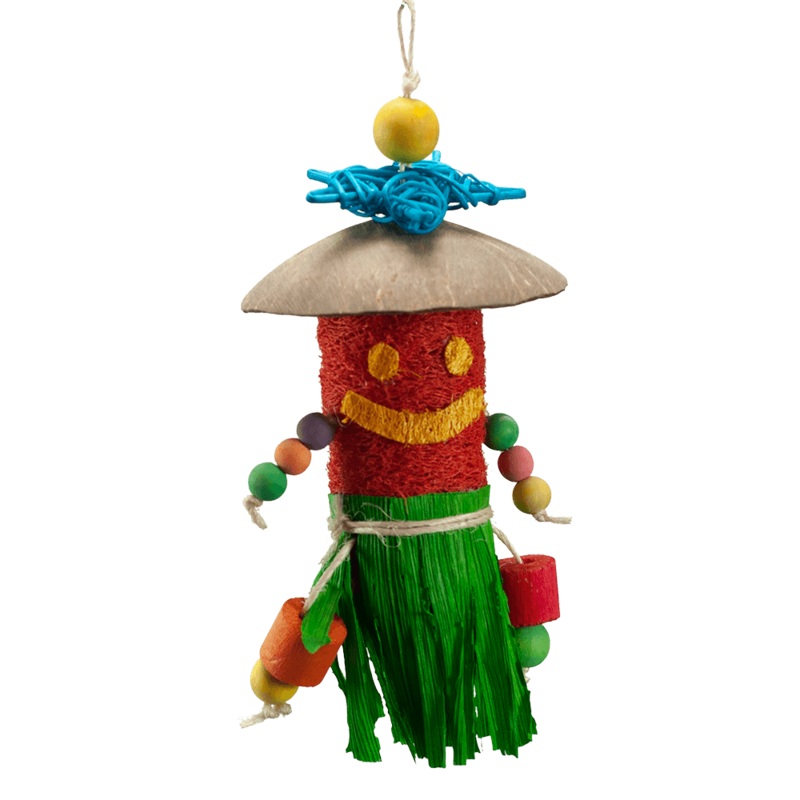 A & E Cage Tiki Man Small Animal Toy