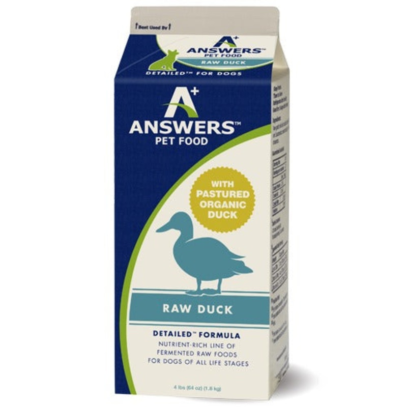 Answers DetailedTM Raw Duck|2.2 lbs