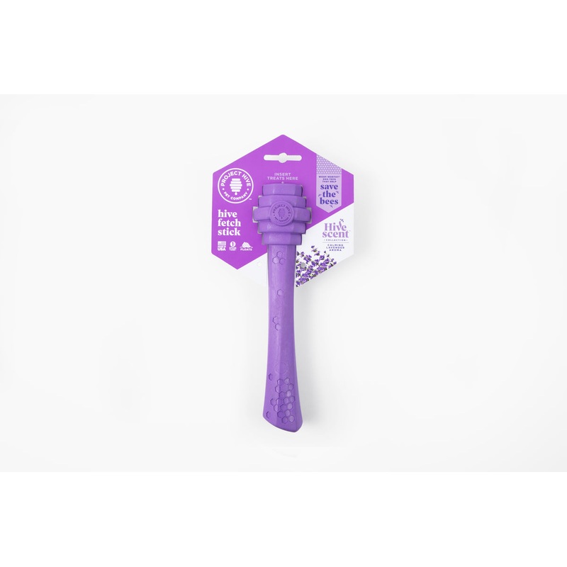 Project Hive Calming Lavender Scent Hive Fetch Stick Purple
