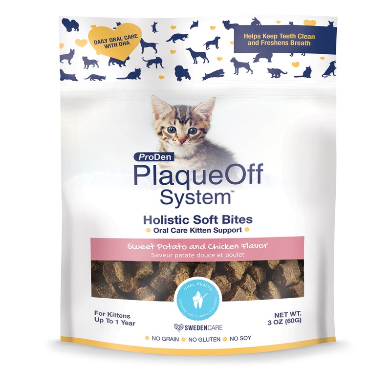 PlaqueOff Holistic Soft Bites CAT – Oral Care Kitten Formula