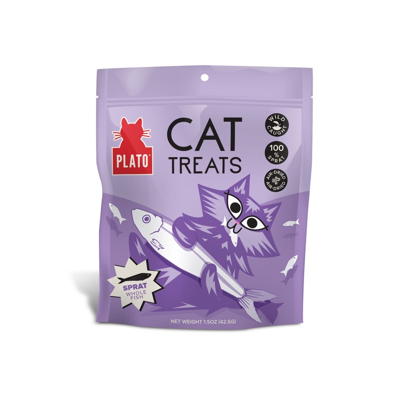 Plato Air-Dried Cat Treats Baltic Sprat 1.5oz