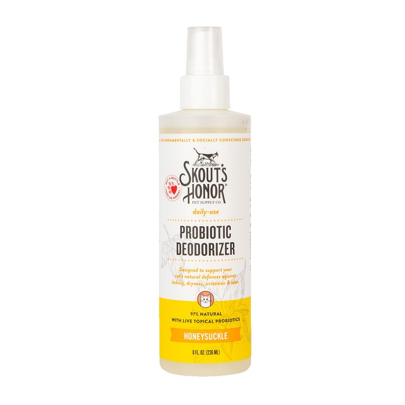 Skout’s Honor Cat Probiotic Deodorizer Honeysuckle 8oz