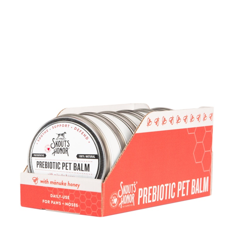 Skout’s Honor Prebiotic Pet Balm Display 6pk