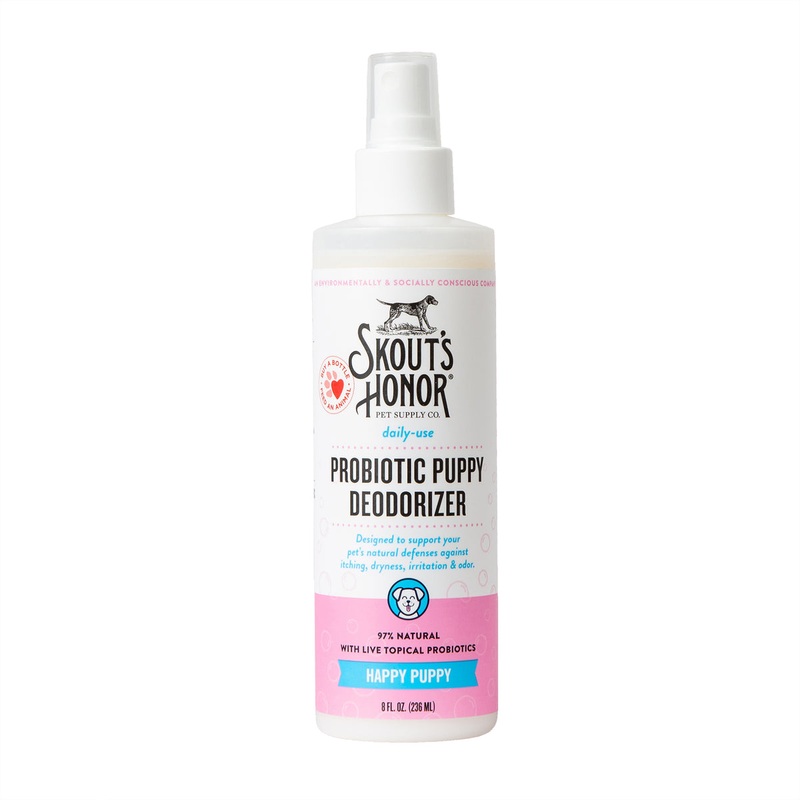 Skout’s Honor Probiotic Daily Use Deodorizer Happy Puppy 8 oz