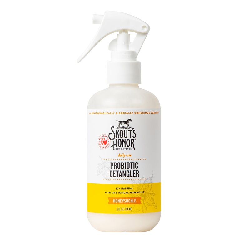 Skout’s Honor Probiotic Daily Use Detangler Honeysuckle 8 oz