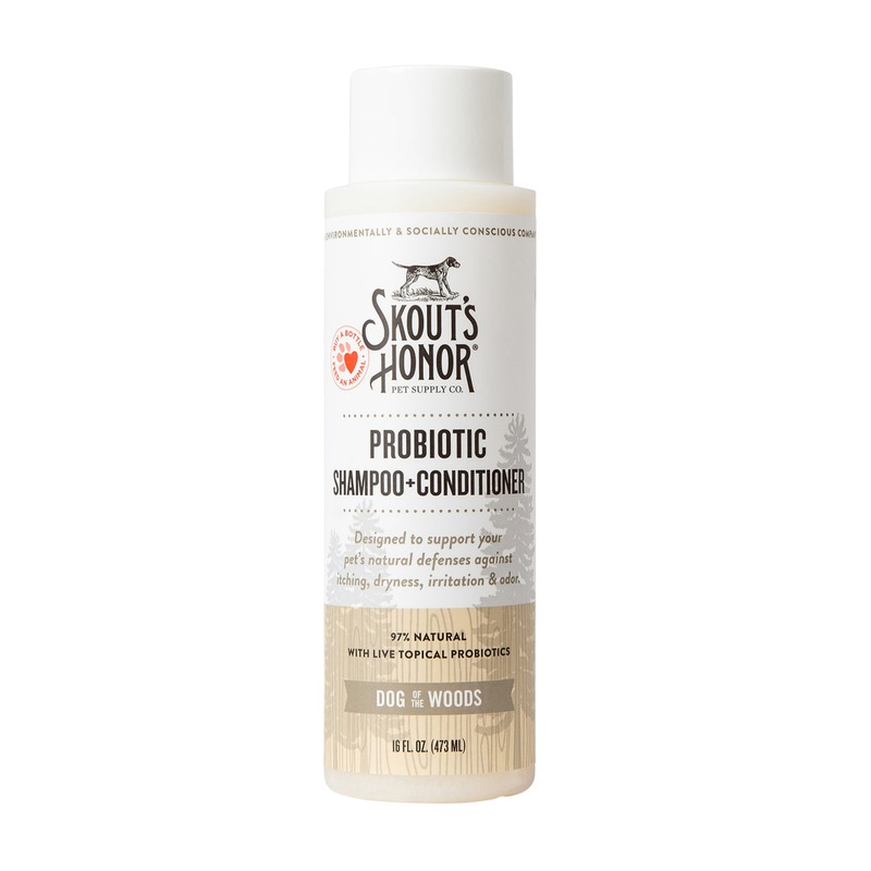 Skout’s Honor Probiotic Shampoo + Conditioner Dog of the Woods 16 oz