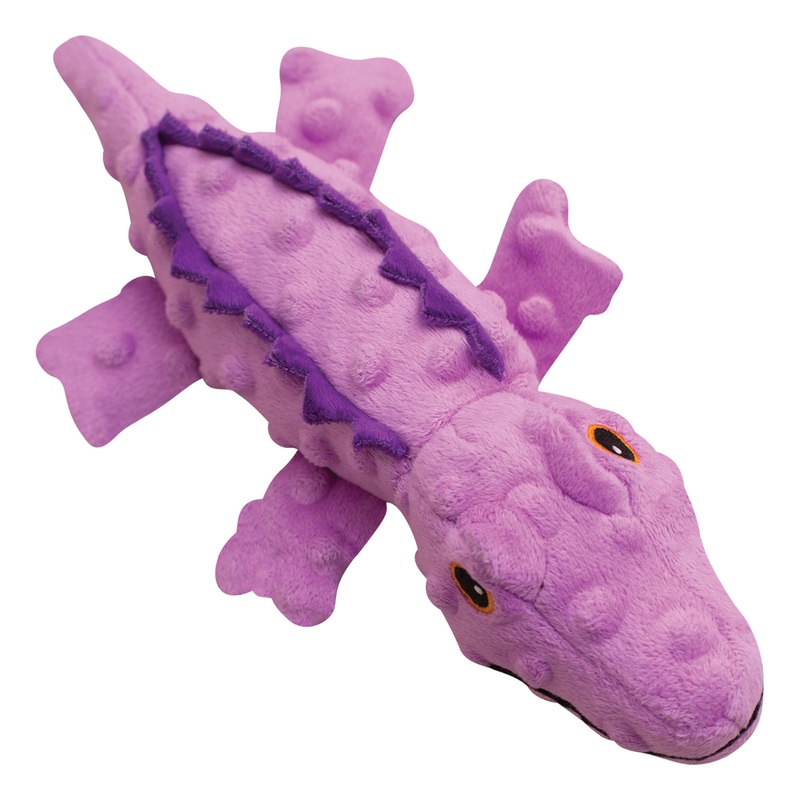 SnugArooz Ellie the Gator Plush Dog Toy 12