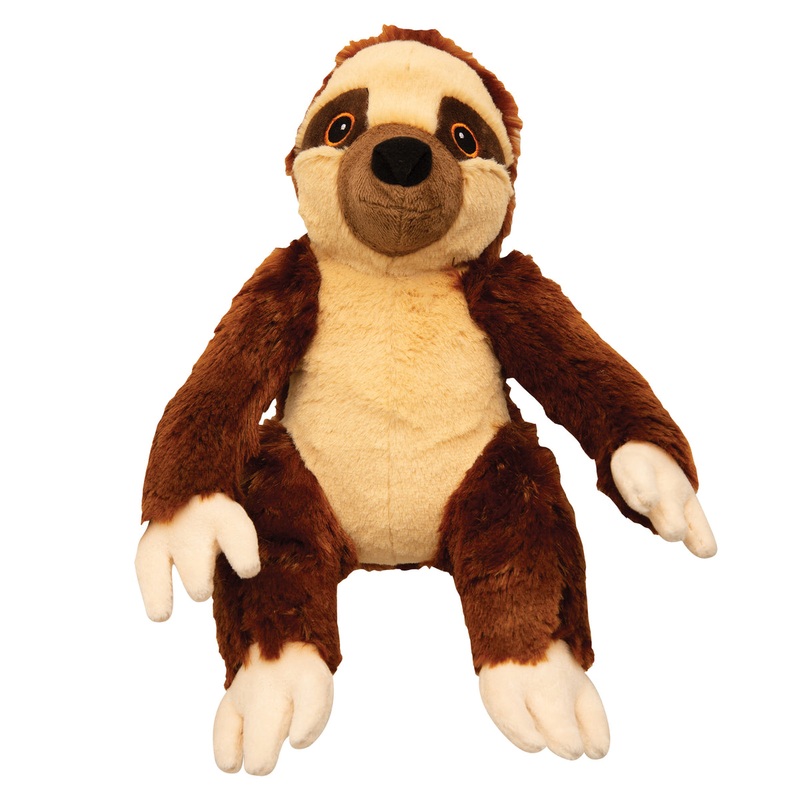 SnugArooz Sasha the Sloth Plush Dog Toy 11