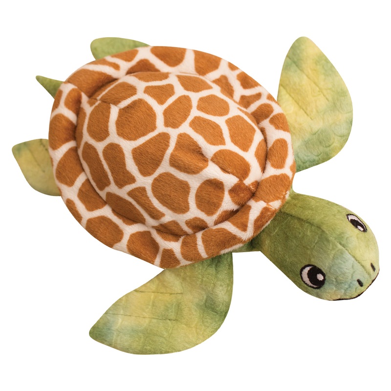 SnugArooz Shelldon the Turtle Plush Dog Toy 10