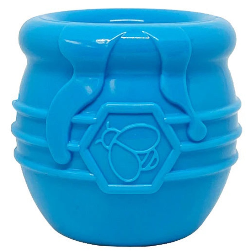 SodaPup PUP-X Honey Pot Dog Chew Toy Blue Large