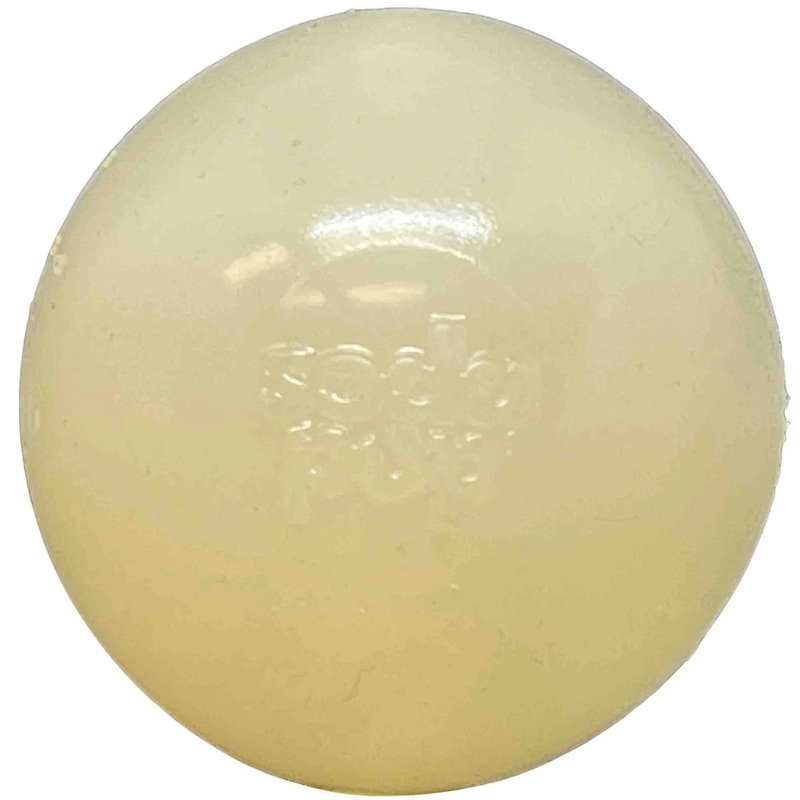 SodaPup PUP-X Squeaker Ball Dog Fetch Toy Glow in the Dark Large