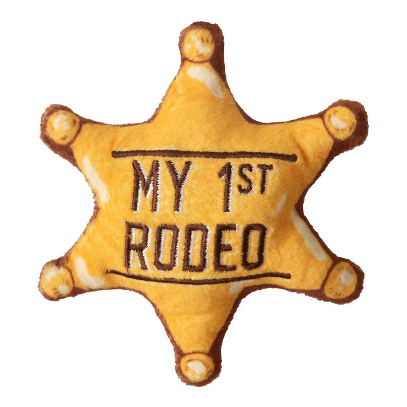 SnugArooz Baby 1st Rodeo Plush Dog Toy 6.5