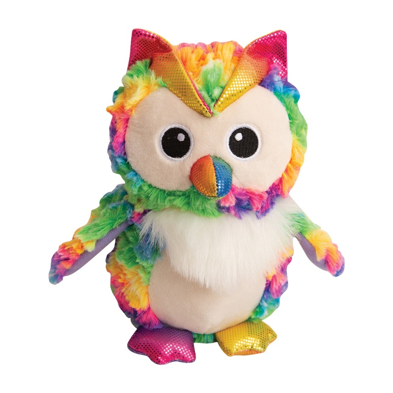 SnugArooz Hootie the Owl Plush Dog Toy 8