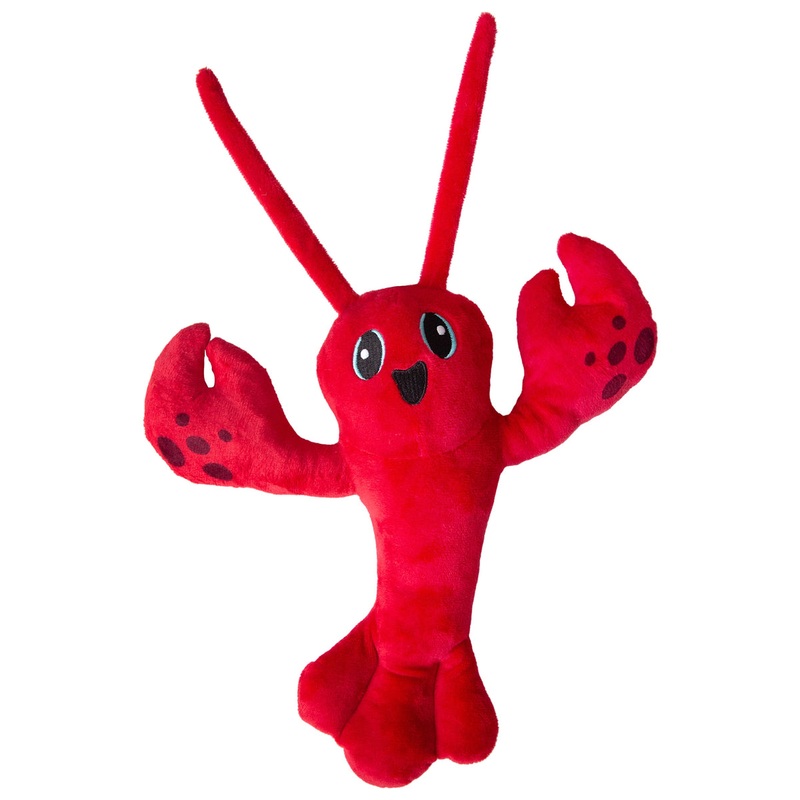 SnugArooz Luca the Lobster Plush Dog Toy 10