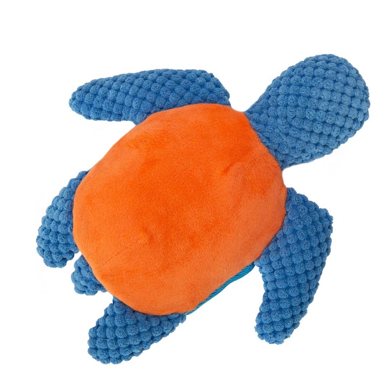 SnugArooz Titan the Turtle TPR Shell Dog Chew Toy 10